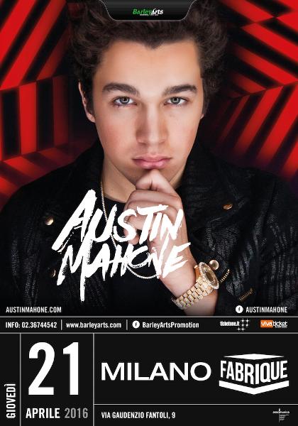 Austin Mahone torna in Italia dal vivo!