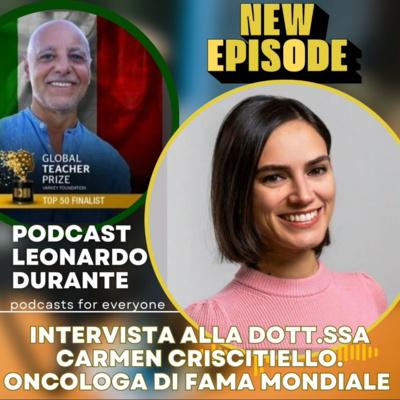 Intervista alla dott.ssa Carmen Criscitiello, Professore Associato presso "La Statale" di Milano e Dirigente Medico presso l'Istituto Europeo di Oncologia