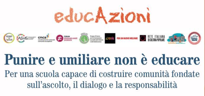 “Punire e umiliare non è educare”: riflettere sulle pratiche educative che favoriscono il senso di appartenenza, il dialogo e la responsabilità