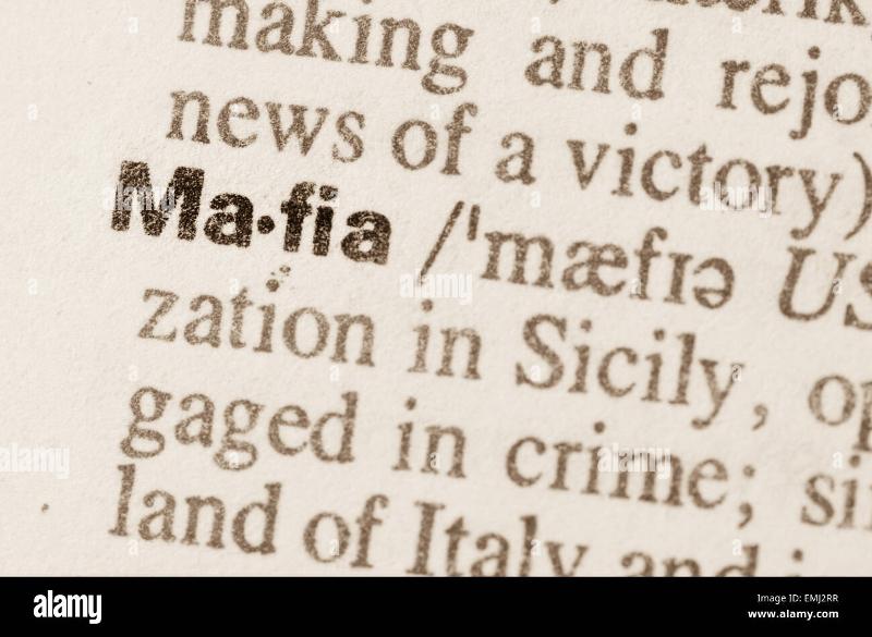 Il vocabolario della mafia